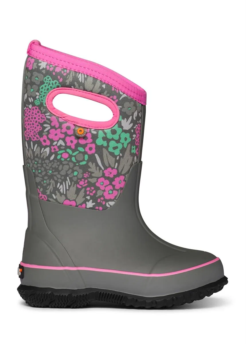 Сапоги водонепроницаемые с утеплителем Classic Northwest Garden Boot Bogs, Dark Gray Multi