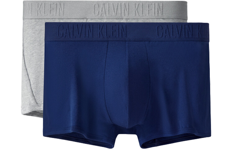 

Мужские трусы Calvin Klein, цвет 2 strips (blue + gray)