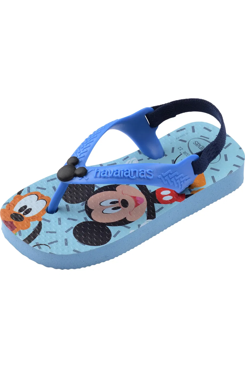 Детские сандалии с персонажами Disney Flip Flop Havaianas, синий/ярко-синий — фото 4
