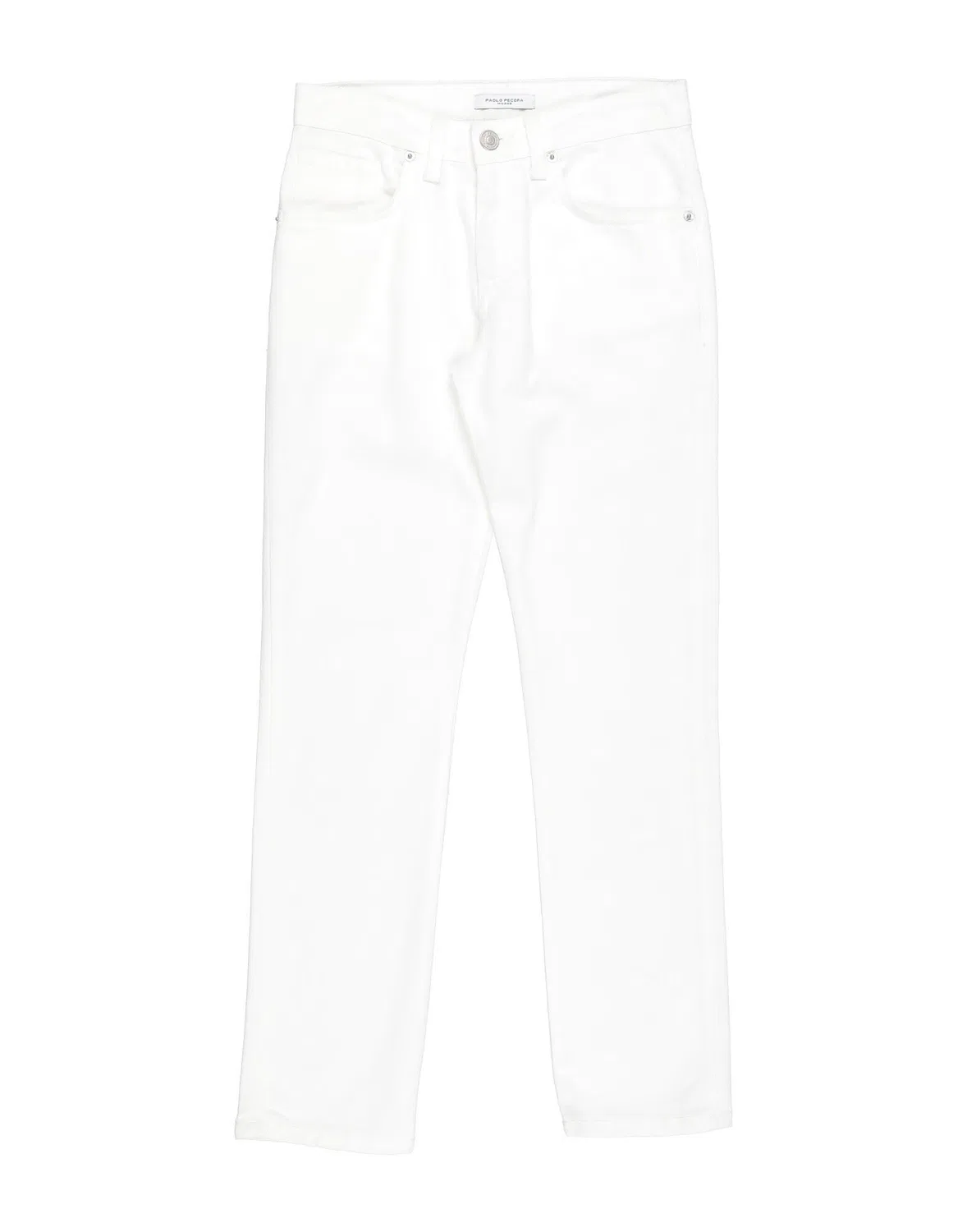 Подростковые джинсы для мальчиков White Paolo Pecora, белый