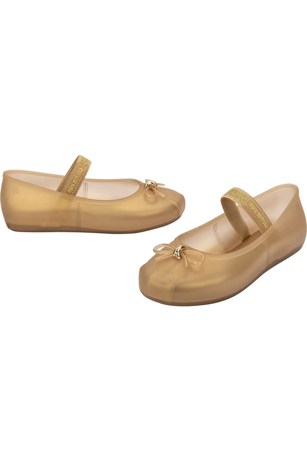 Детские туфли Мэри Джейн с бантом Sophie Mini Melissa, Pearly Beige — фото 3