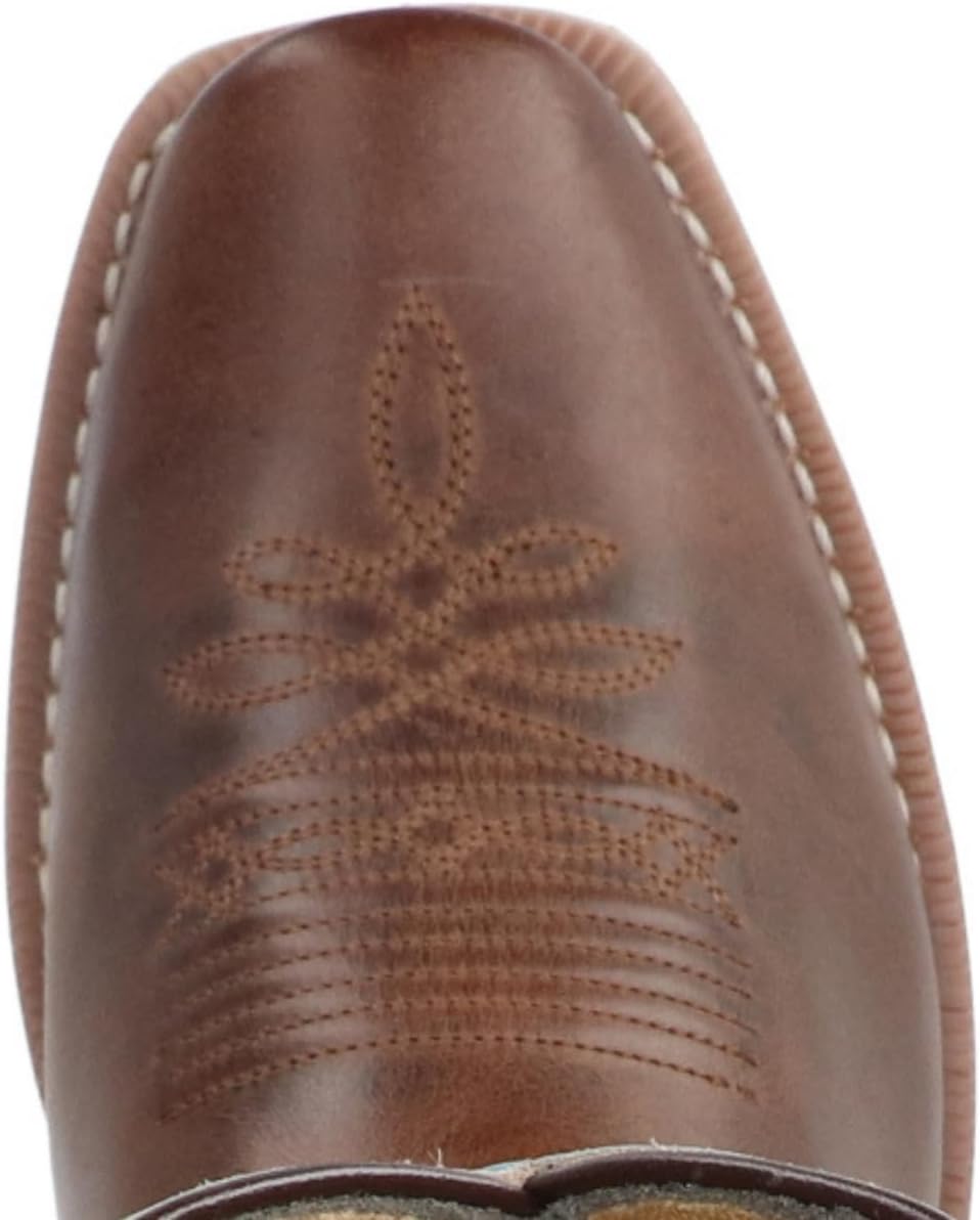 Мужские сапоги Smoky MTN Santafe из страусиной кожи Smoky Mountain Boots, синий/коричневый — фото 2