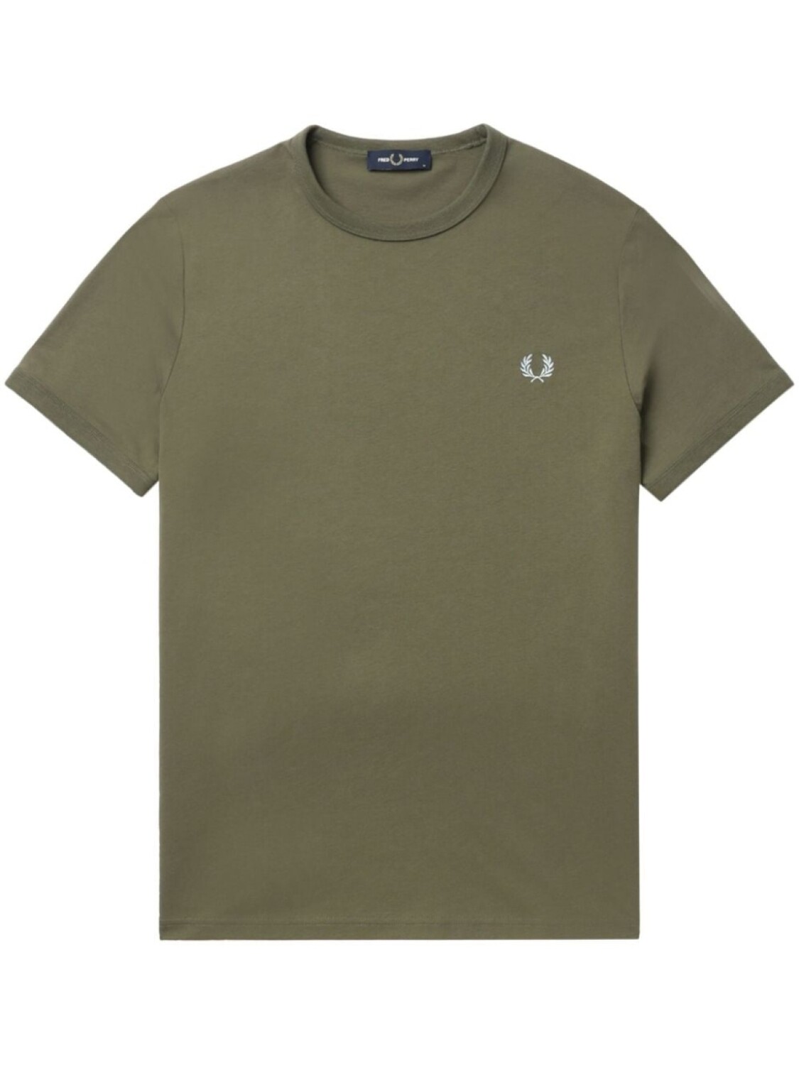 

Fred Perry футболка с вышитым логотипом, зеленый