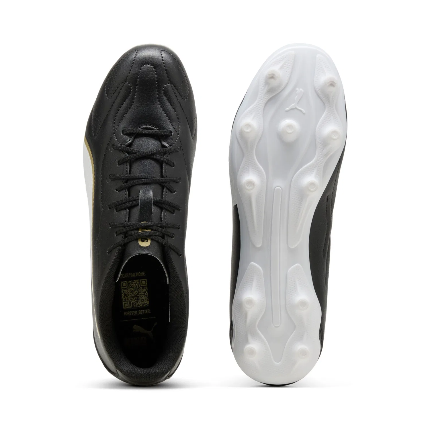 Футбольные бутсы Puma, Black — фото 2