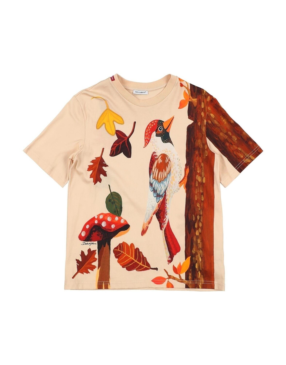 

Футболка Dolce&Gabbana, бежевый