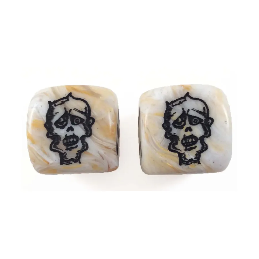 

Кубики головы зомби — мрамор (2), Zombie Dice