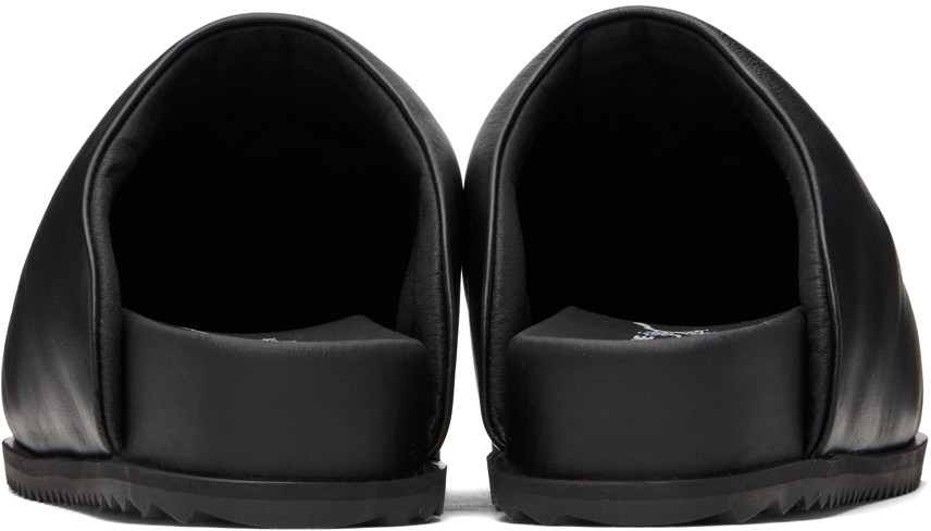 Черные туфли-лоферы Truck Slide Slip-On YUME YUME, Black leather — фото 2