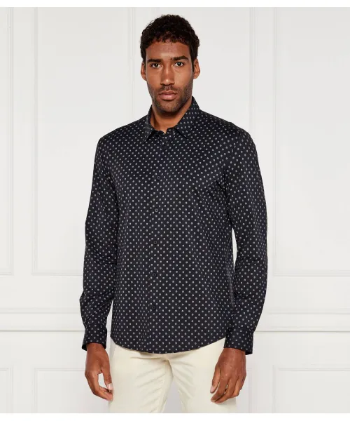 

Рубашка p-roan Slim fit Boss, черный