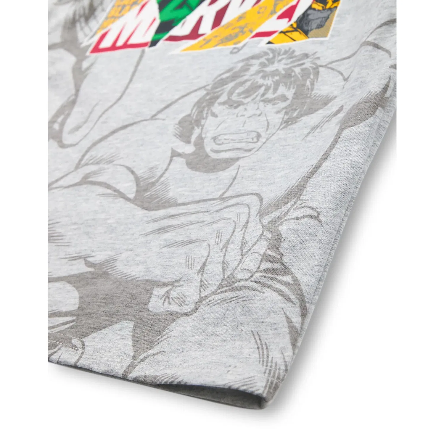 Футболка Marvel Avengers Kids T-Shirt с принтом, серый — фото 4