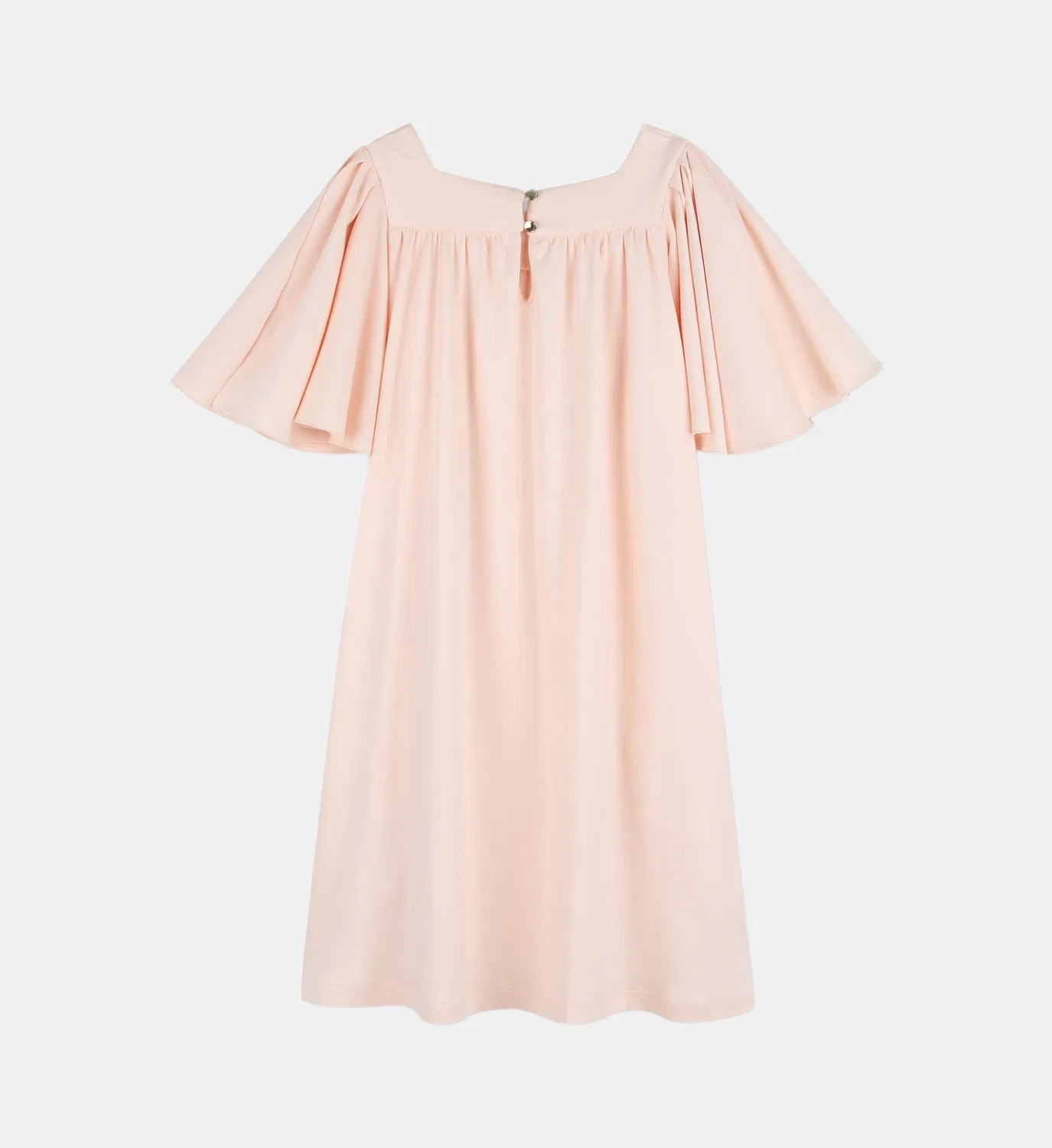 Платье с короткими рукавами Chloe Kids, розовый — фото 3