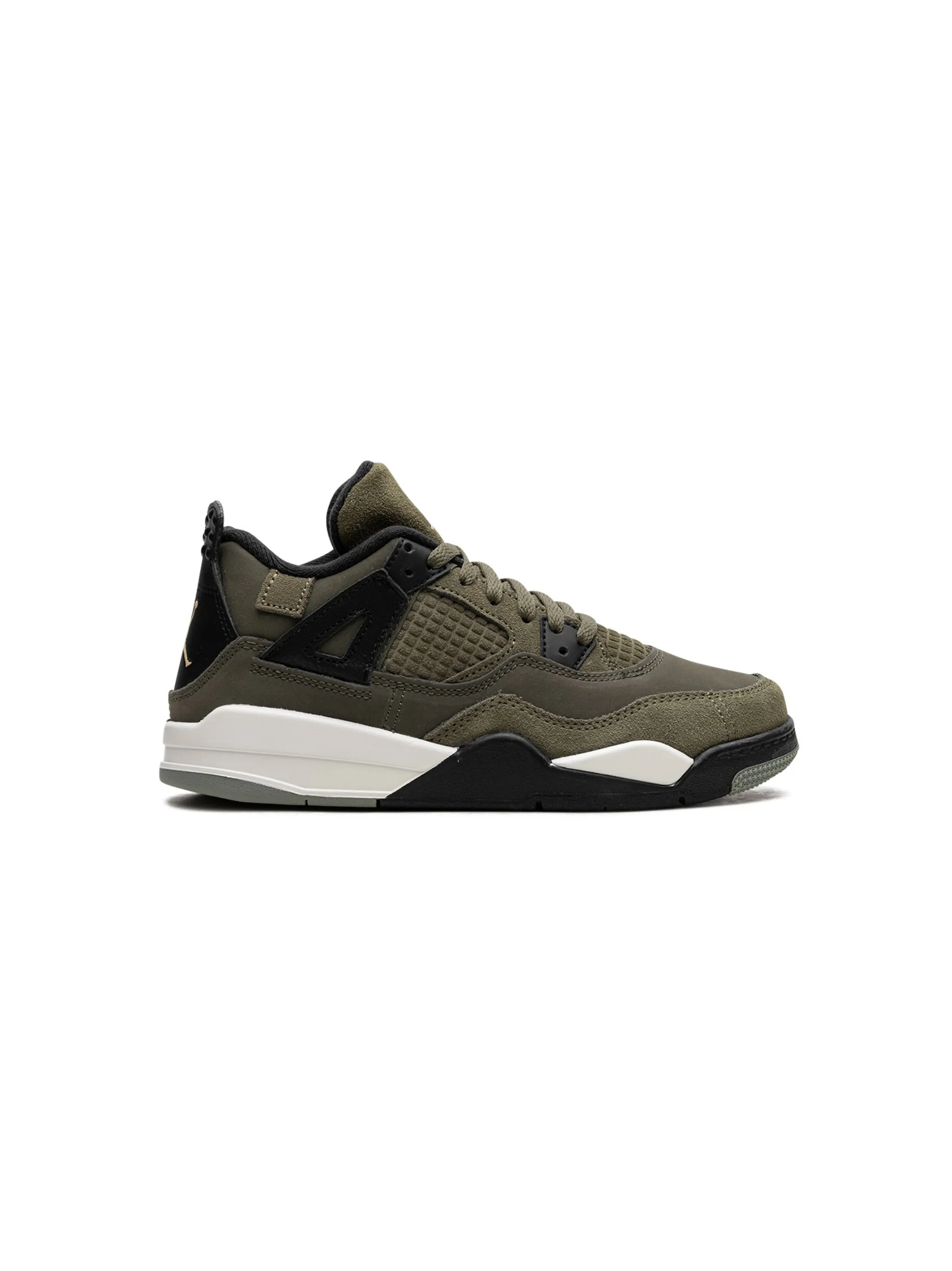 Кроссовки Air Jordan 4 SE Craft Olive Jordan Kids, зеленый — фото 2
