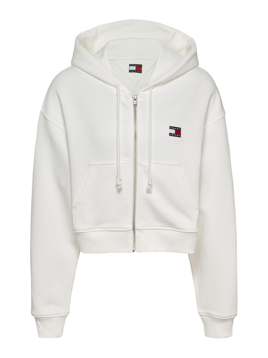 

Толстовка с капюшоном на молнии Tommy Jeans, белый