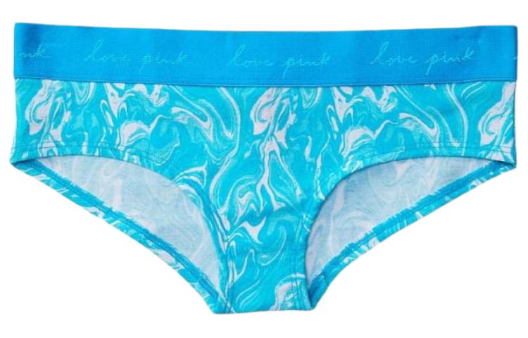 

VICTORIA'S SECRET Трусы женские 1 упаковка Небесно-голубой тай-дай