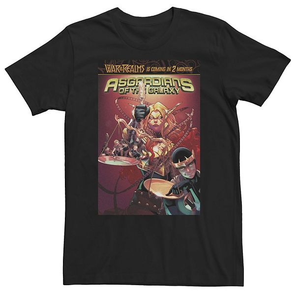 

Футболка с комиксом Marvel Comixology Asgardians of the Galaxy Licensed Character