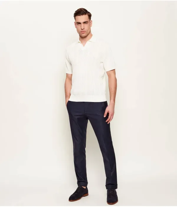 Брюки C-Genius-HW-262 slim fit Boss, темно-синий — фото 2