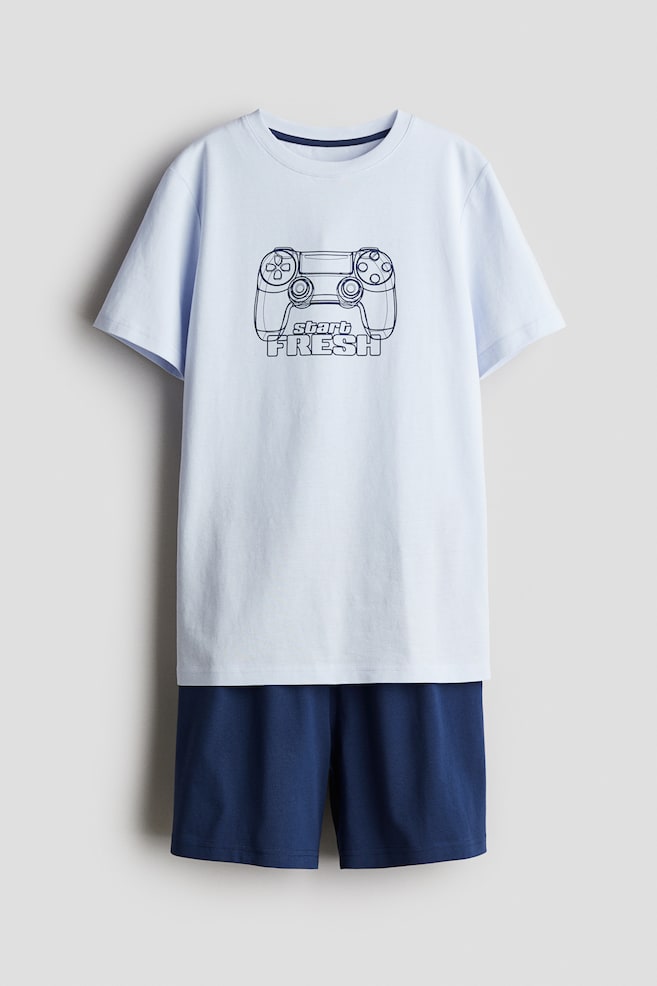 

Пижама из хлопкового джерси H&M, мультиколор