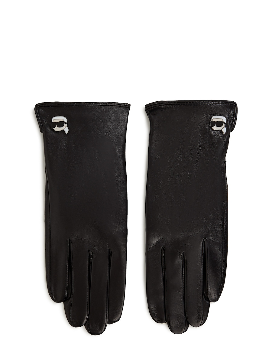 

Перчатки с закрытыми пальцами Karl Lagerfeld, черный