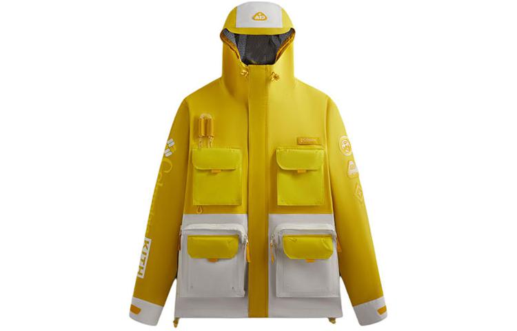 

KITH Куртка Columbia Madison, White Yellow