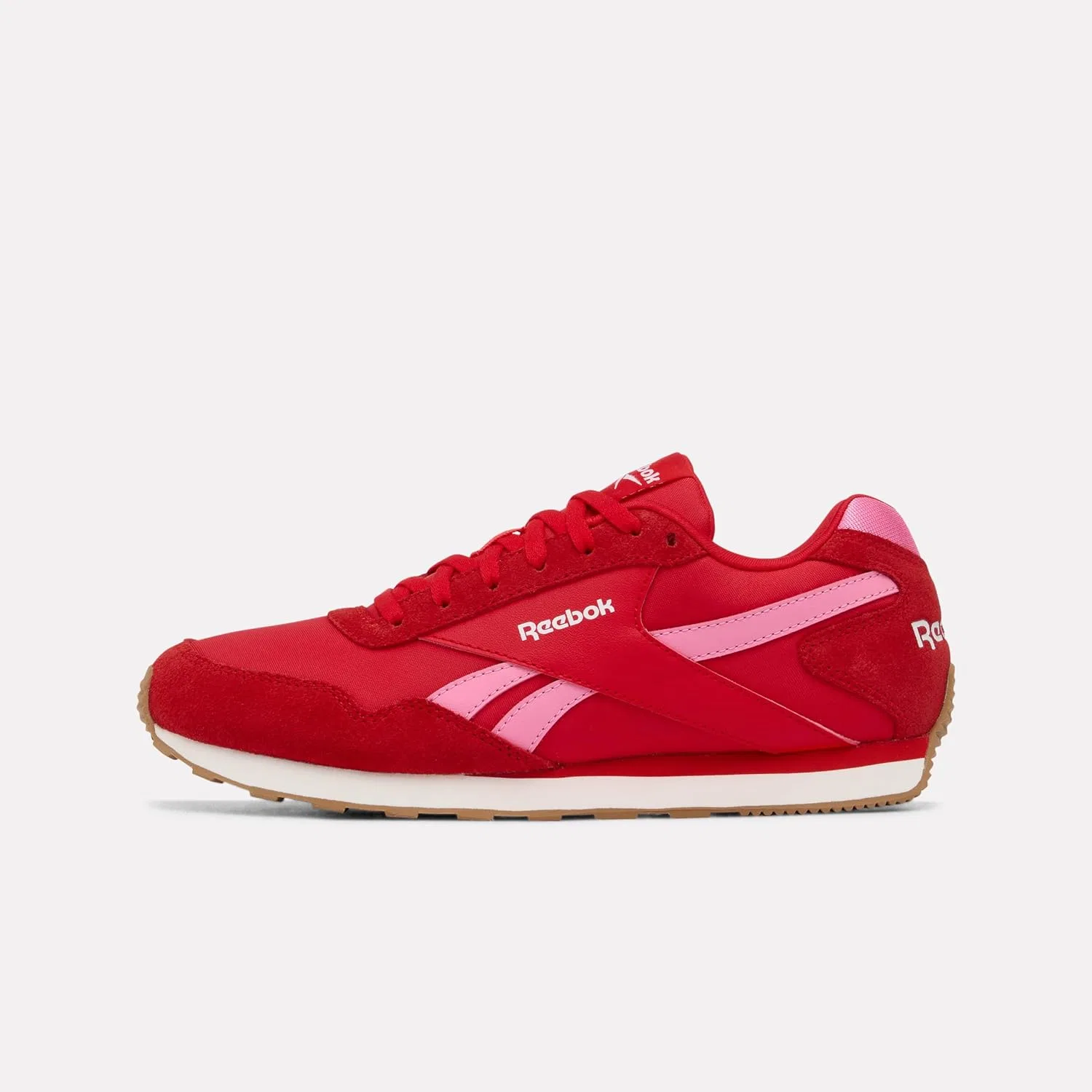 Кроссовки Low Classic, Reebok, цвет Sportred Playfulpink Ftwrwhite — фото 3