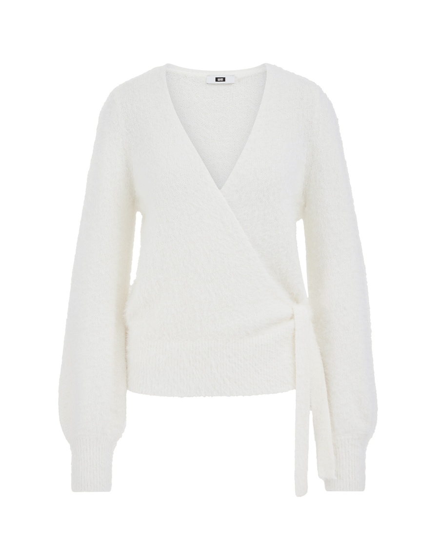 

Вязаный кардиган WE Fashion, от белого