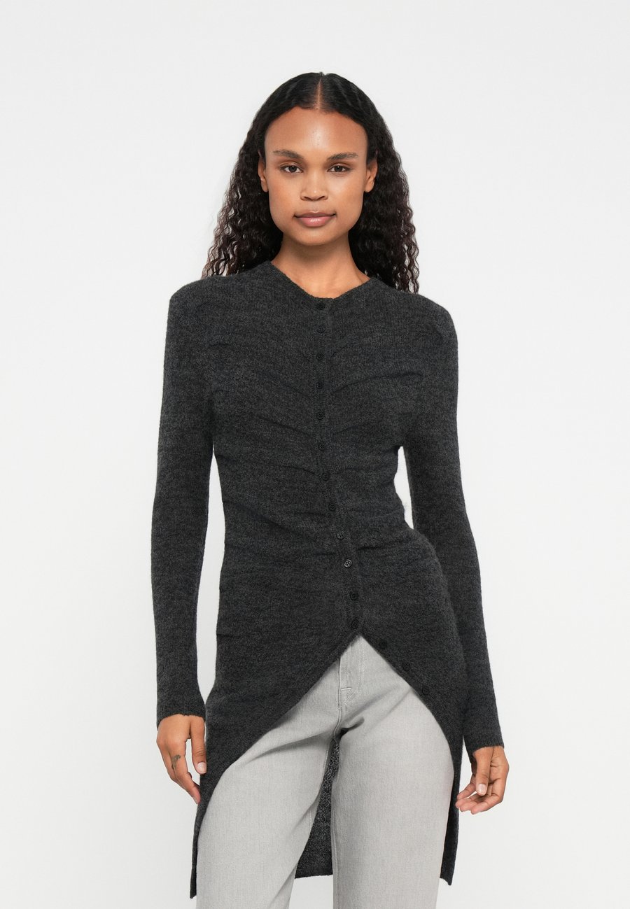 

Кардиган A. Roege Hove MARIE LONG CARDIGAN, Dark Grey