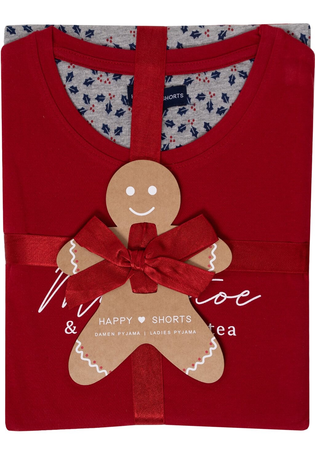 

Пижамный комплект XMAS SET Happy Shorts, мультиколор