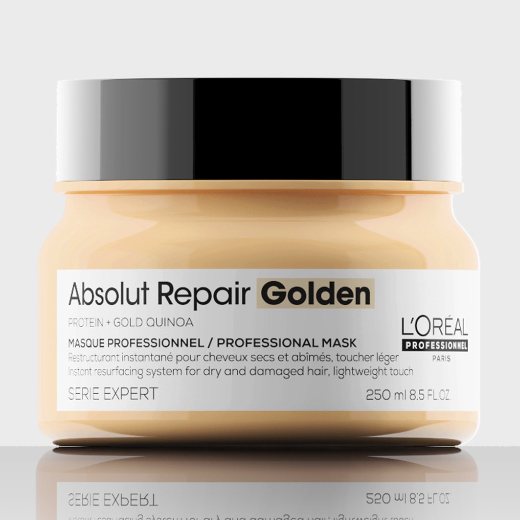 Бальзам для волос serie expert absolut repair golden L Oreal Professionnel Paris, объем 250 мл — фото 4