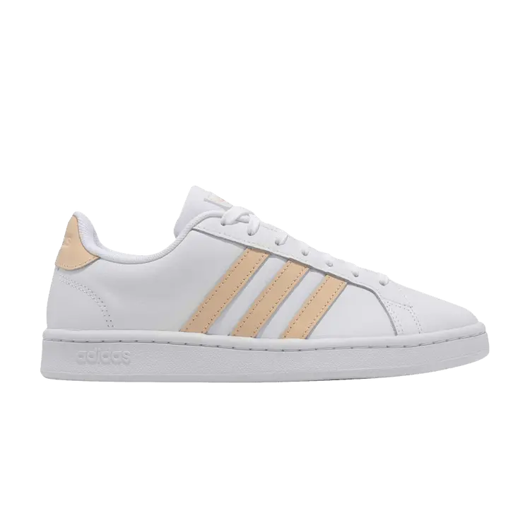 Кроссовки adidas Wmns Grand Court 'White Halo Blush', белый