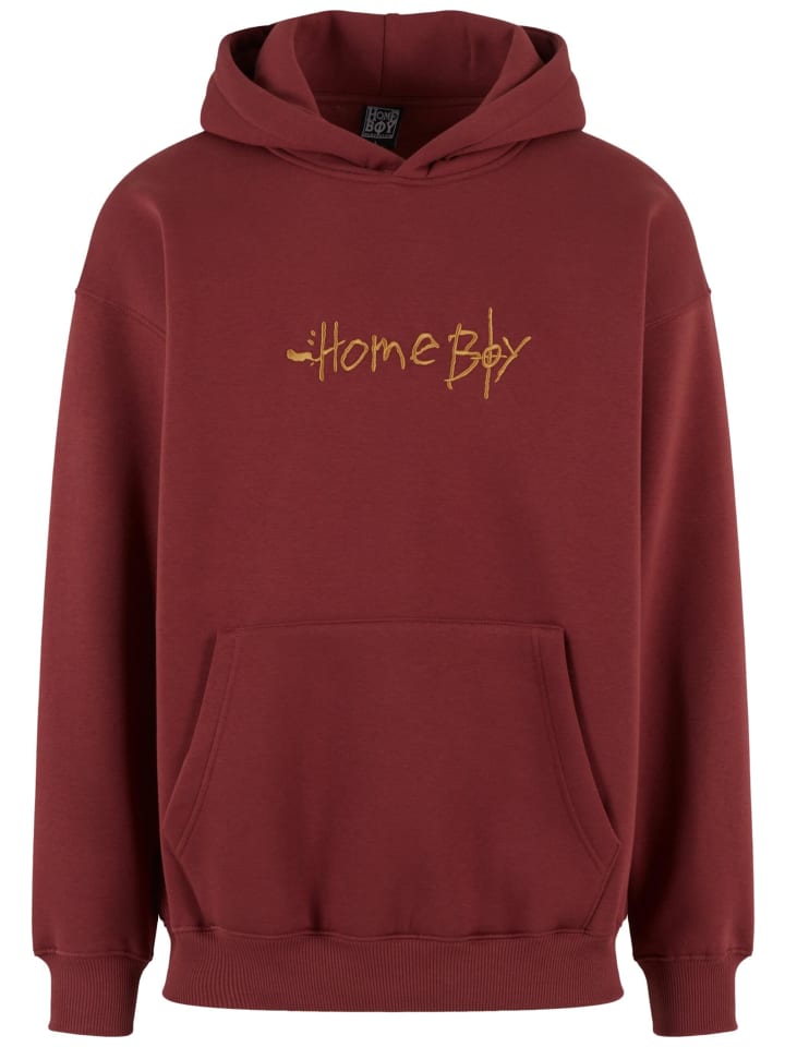 

Худи HOMEBOY в цвете итальянского вина HOMEBOY