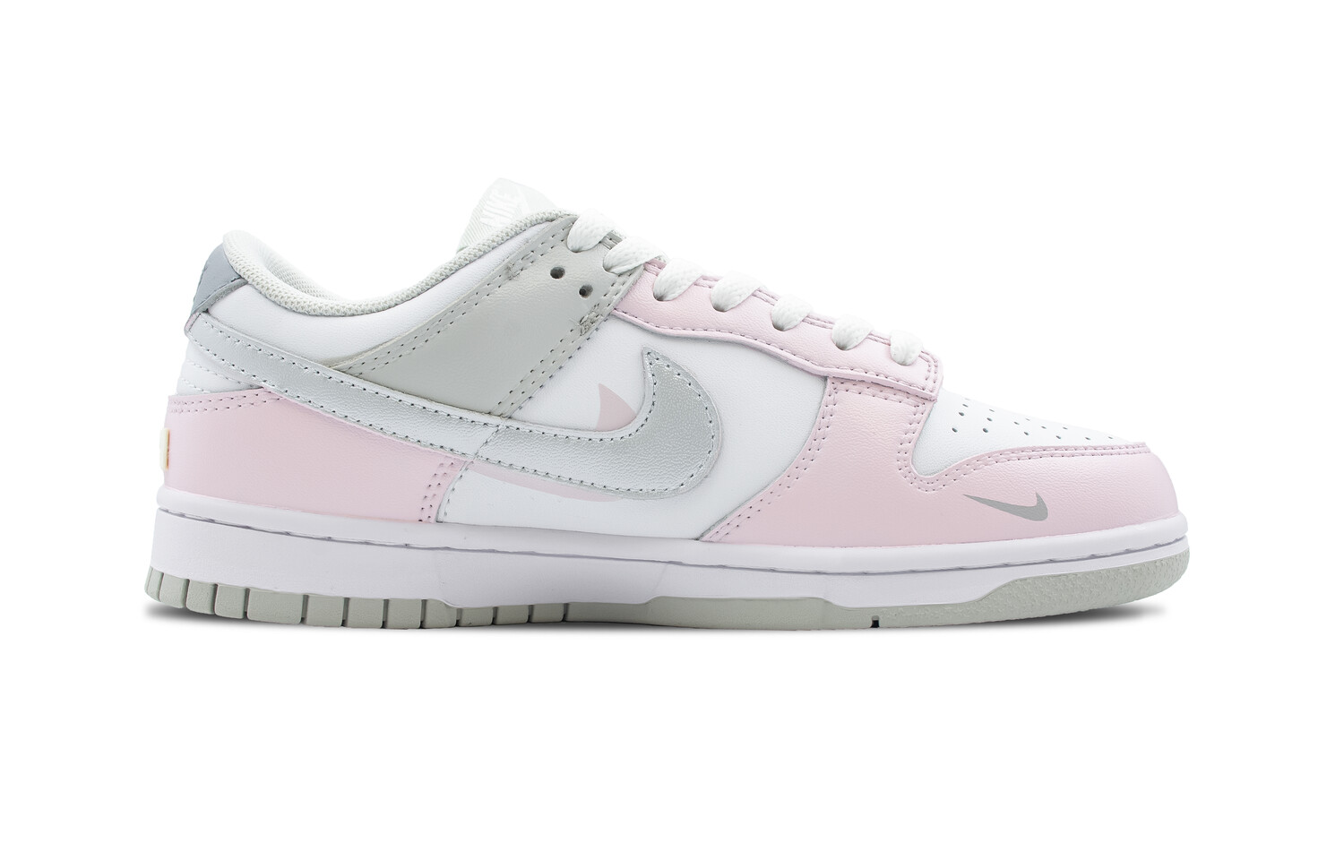 

Кроссовки Nike Dunk Skateboard Shoes Women's Low-Top White Pink, Розовый, Кроссовки Nike Dunk Skateboard Shoes Women's Low-Top White Pink