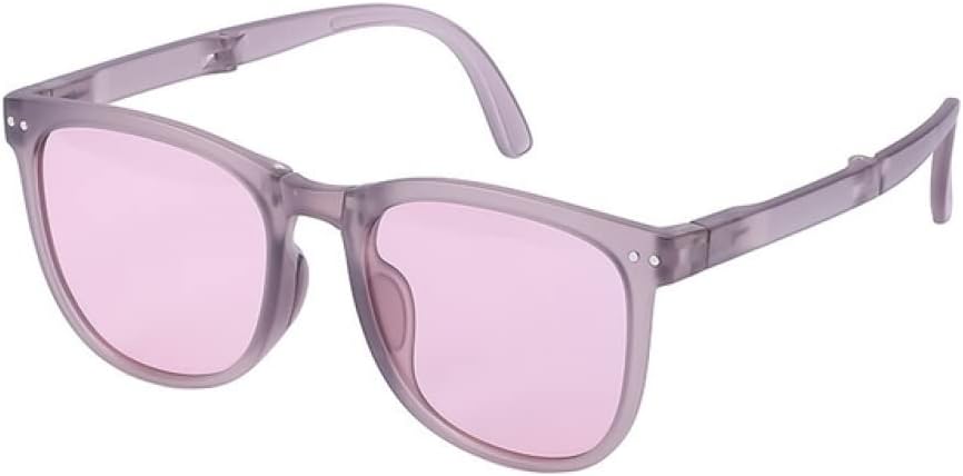 

Складные солнцезащитные очки для женщин с заклепками, винтажные солнцезащитные очки для мужчин, градиентные солнцезащитные очки с защитой от УФ-излучения UV400 LANGSER, Pink