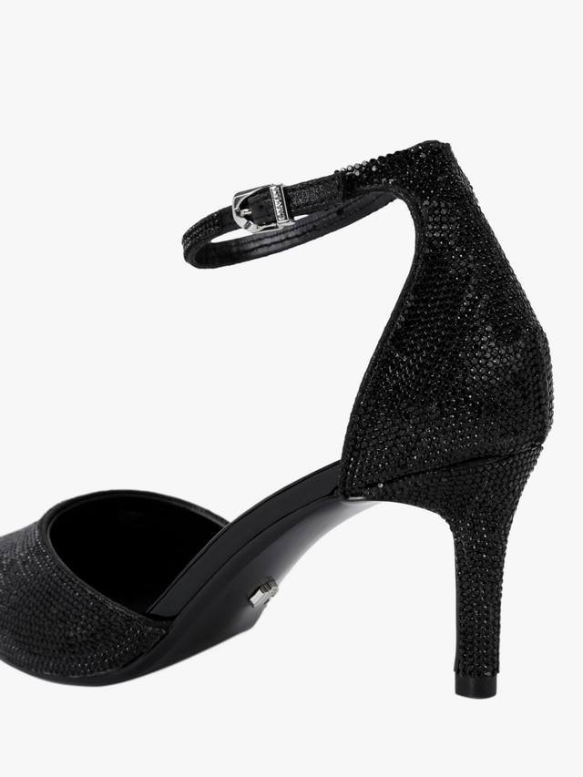 Блестящие туфли-лодочки с декором Carvela, Black — фото 4