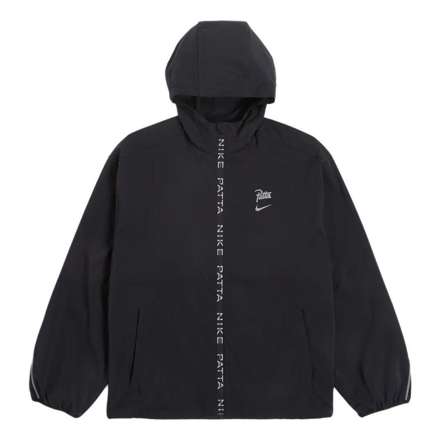 

Куртка Nike x Patta Running Team Full-Zip Jacket 'Black', черный