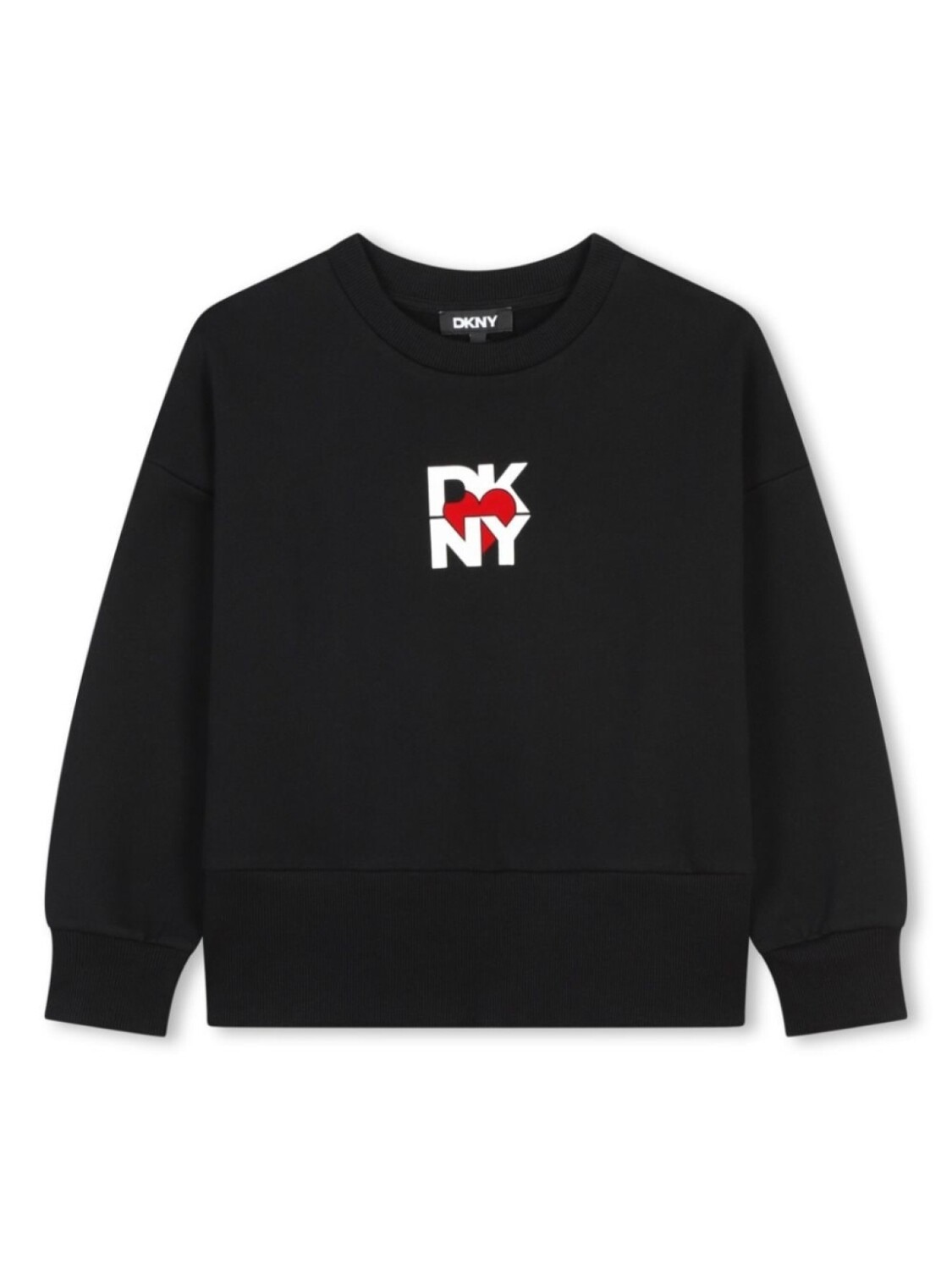 

Dkny Kids толстовка с логотипом, черный