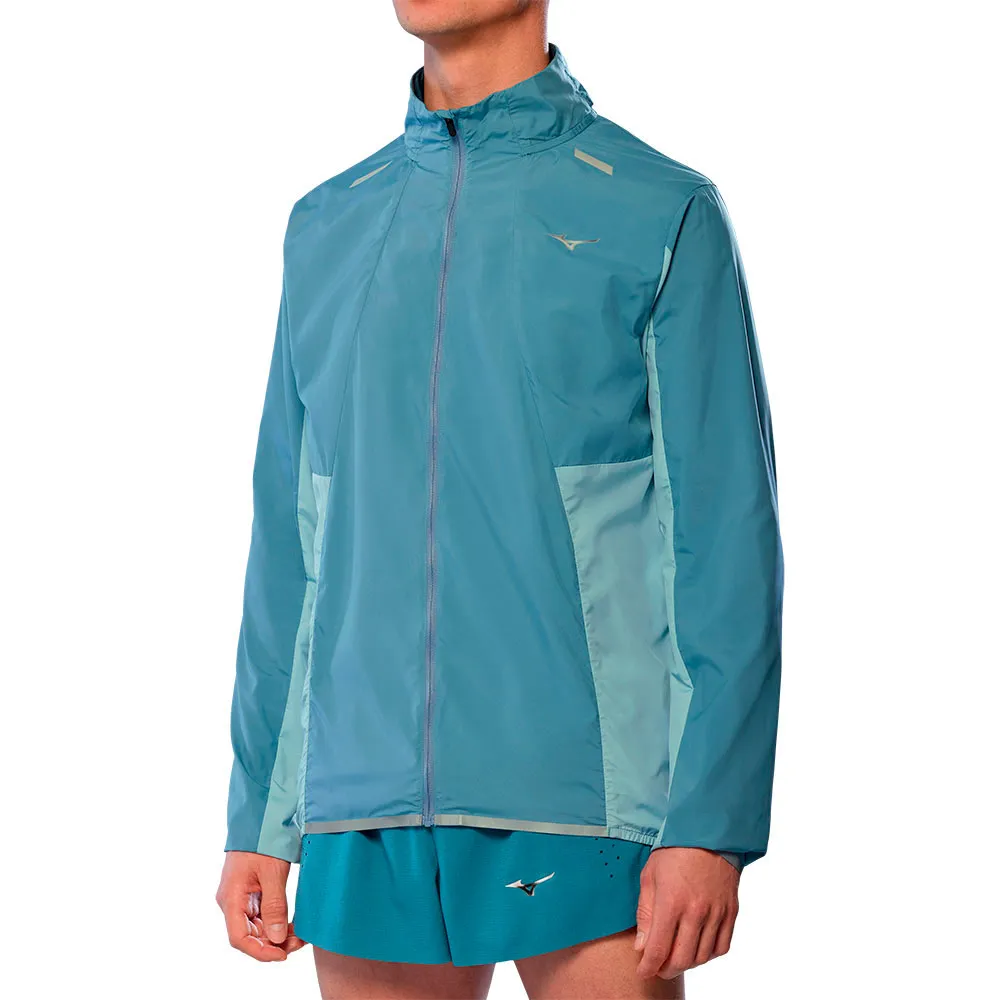 

Куртка спортивная Mizuno Tech Light, синий