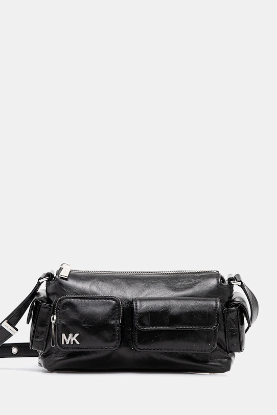 

Кожаная сумка Michael Michael Kors, черный