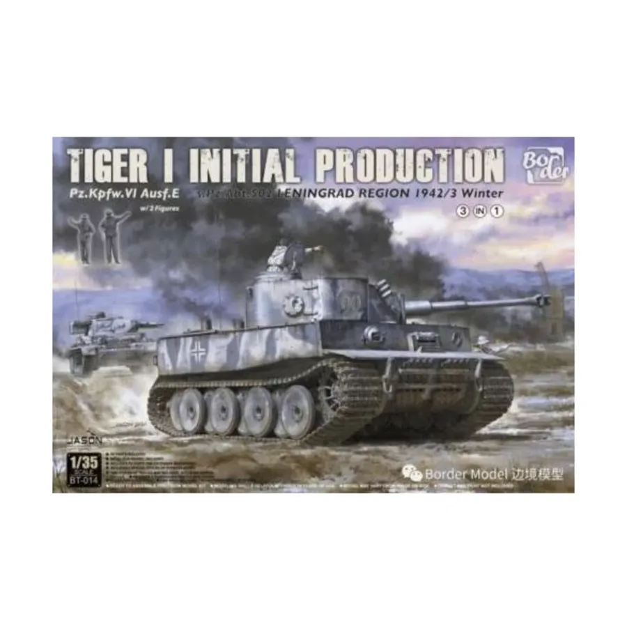 

Tiger I начального производства Pz.Abt.502 Ленинград, Tanks (1:35) (Border Models)