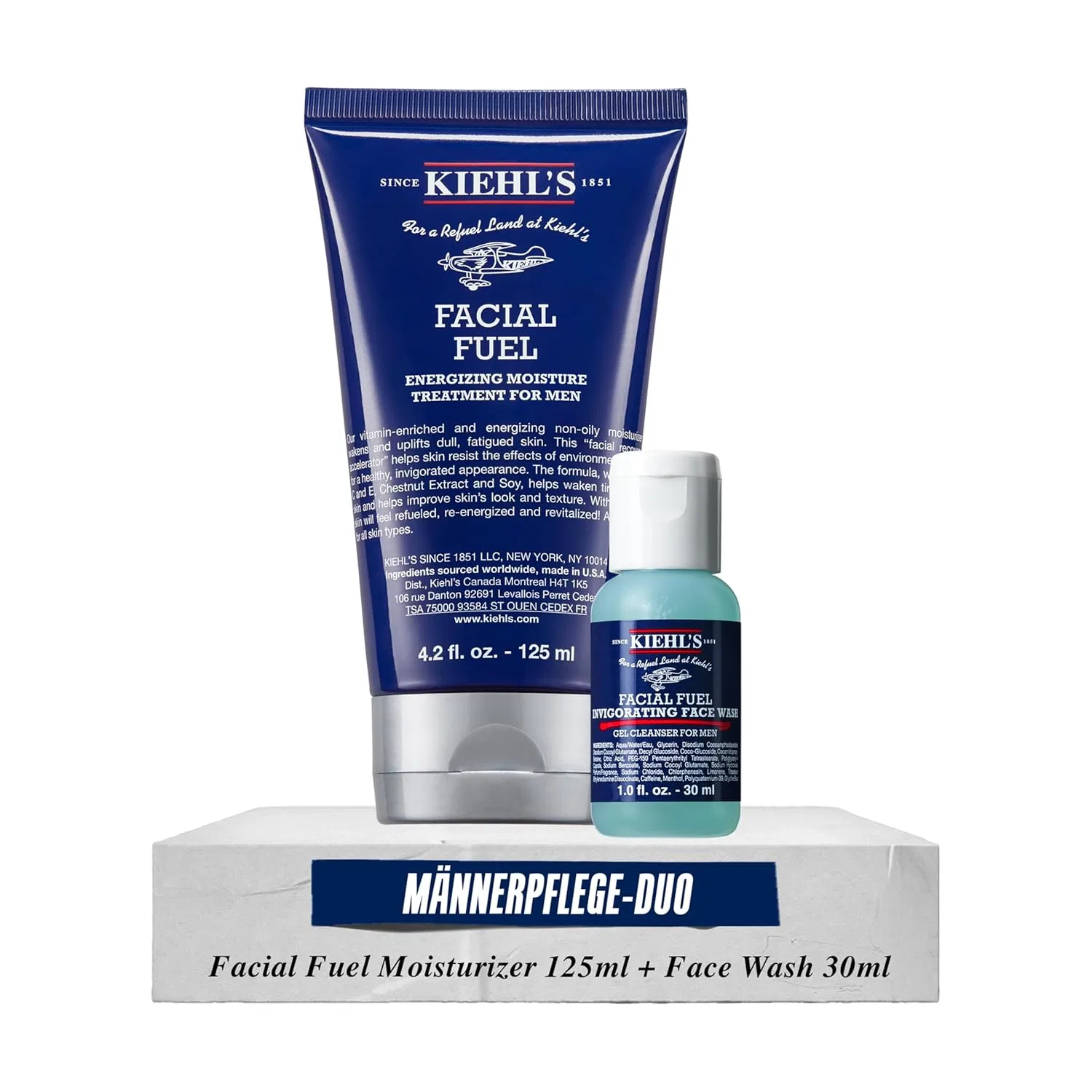 Крем для лица Kiehl's — Мужской увлажняющий «Facial Fuel» от