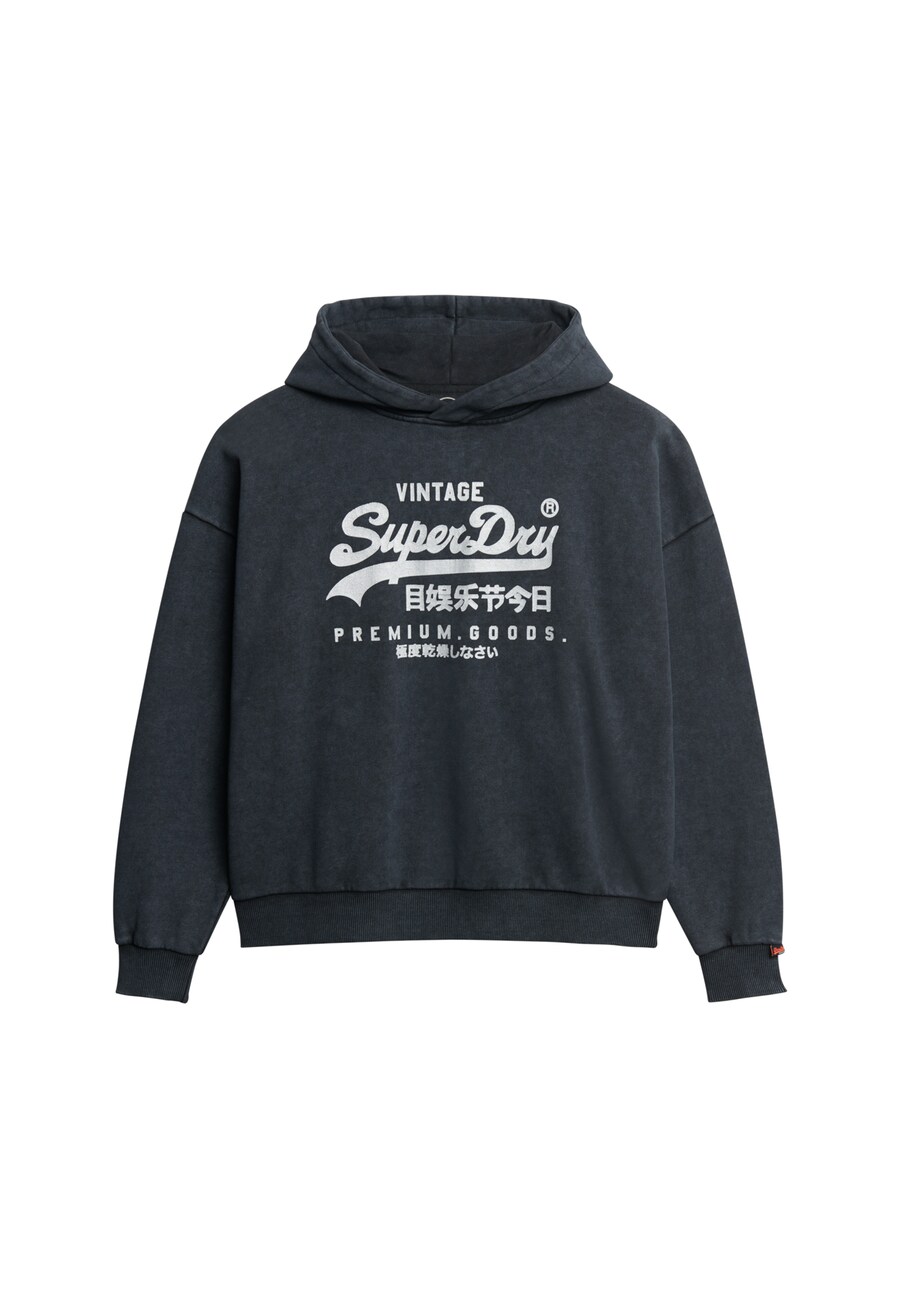 

Толстовка Superdry, темно-синий