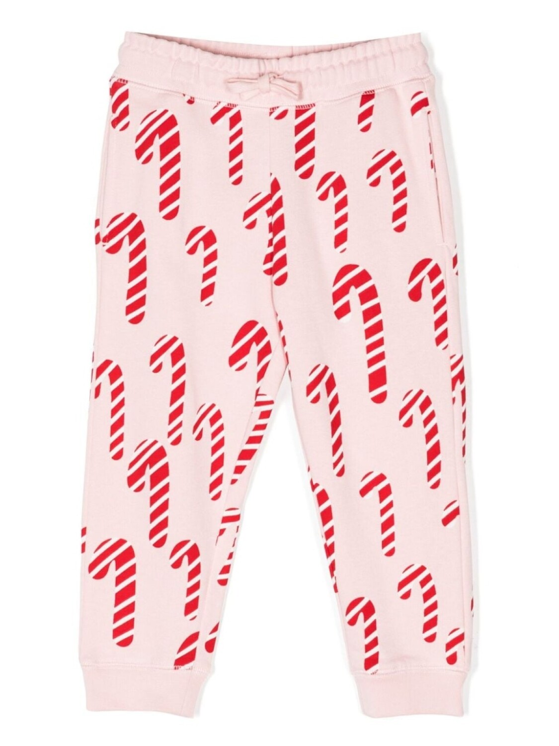 

Stella McCartney Kids брюки с принтом Candy Cane, розовый