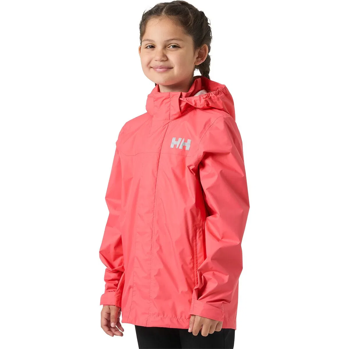 Детская куртка для девочек непромокаемая Loke jacket Helly Hansen, Sunset Pink
