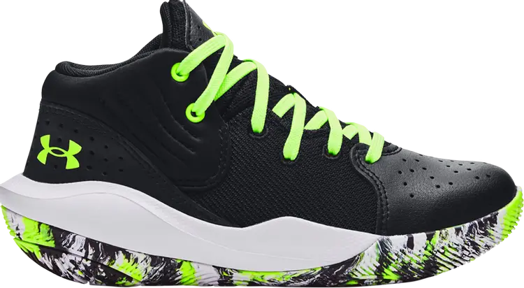 

Кроссовки Under Armour Jet 21 PS Black Lime, черный