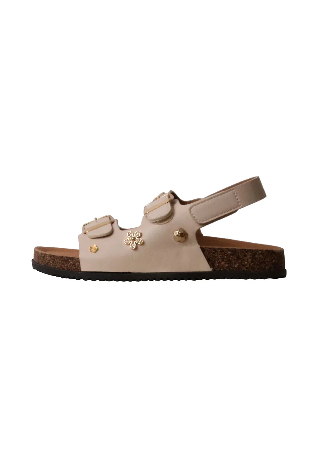 Мюли enfant à Scratch - сандалии Super Mode, Beige