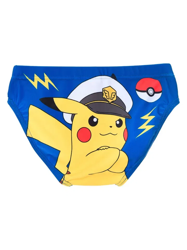 Плавки с принтом Pokémon, синий — фото 2