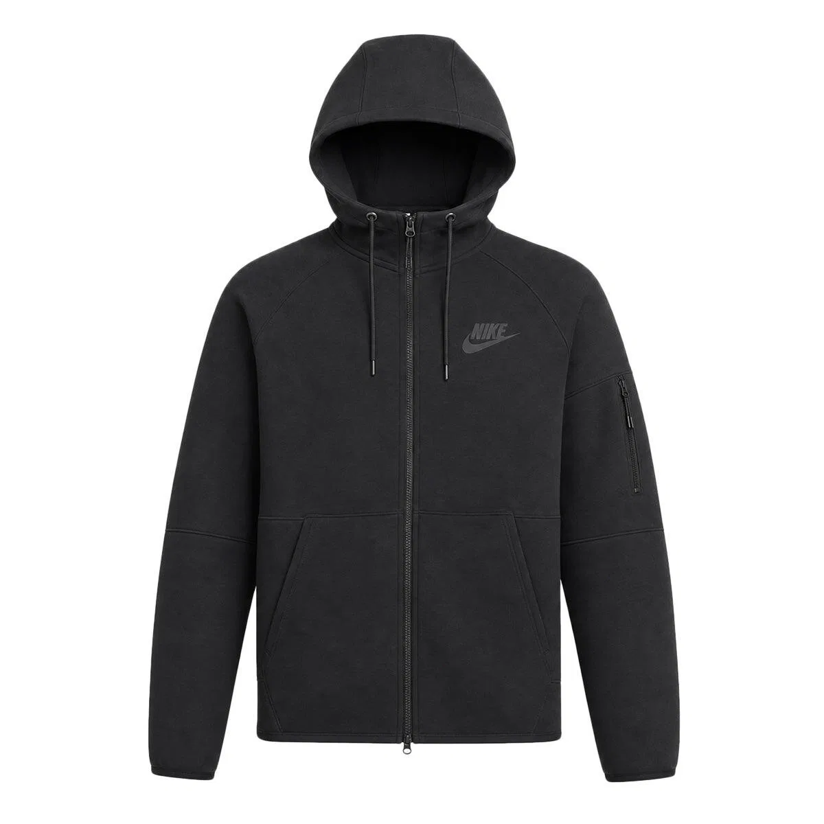 Мужское худи с капюшоном Tech Fleece Nike, Цвет: Schwarz