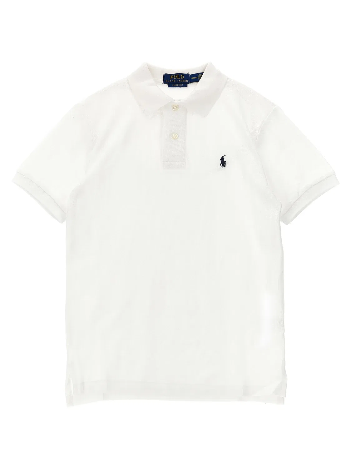 Поло с логотипом Polo Ralph Lauren, белый