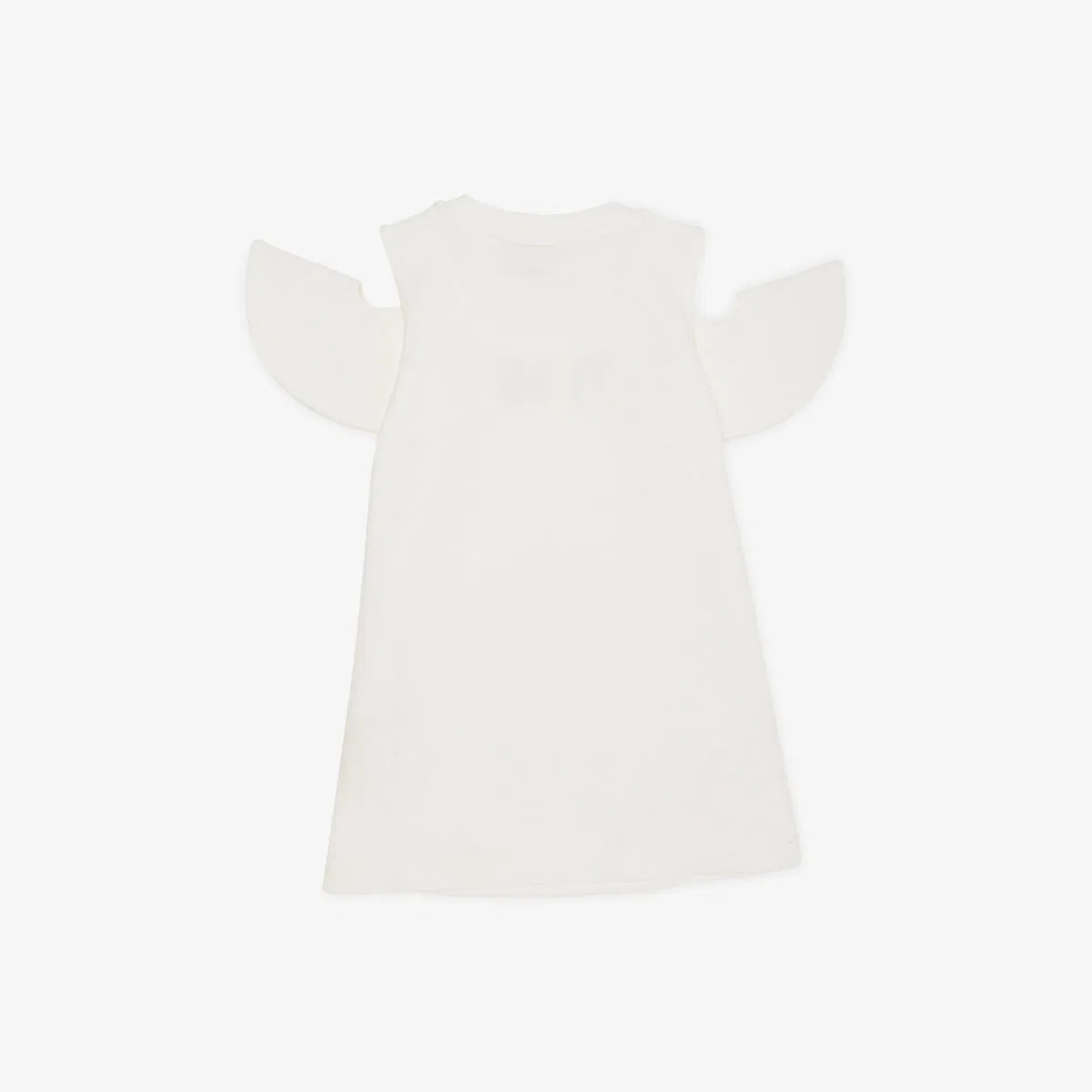 Фирменное платье из хлопкового трикотажа с открытыми плечами, 4-6 лет Fendi — фото 3
