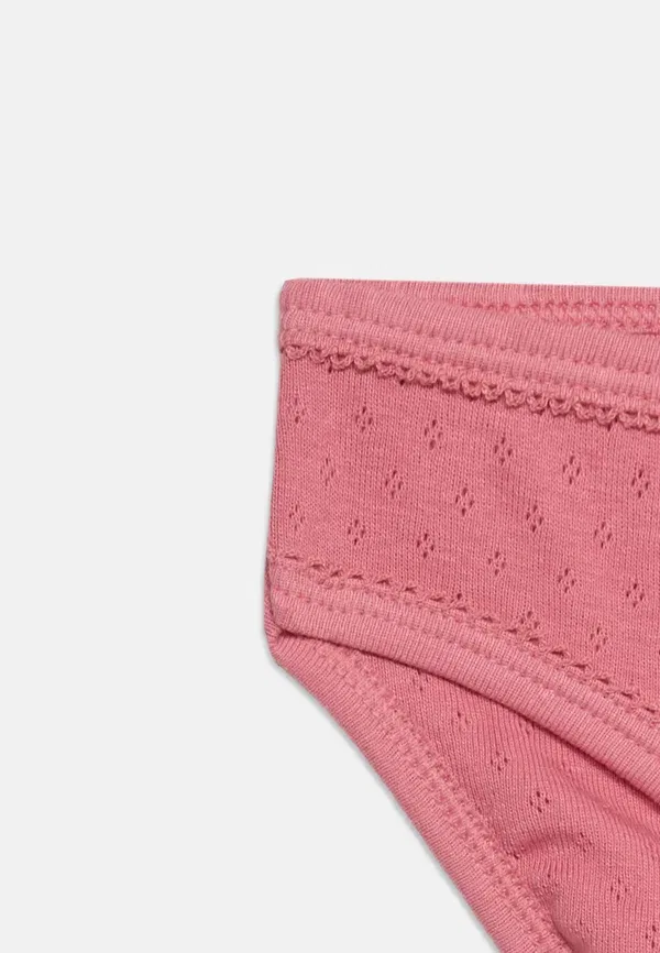 Комплект из 3 трусов с цветочным узором Low Waist Petit Bateau Pink, розовый — фото 4