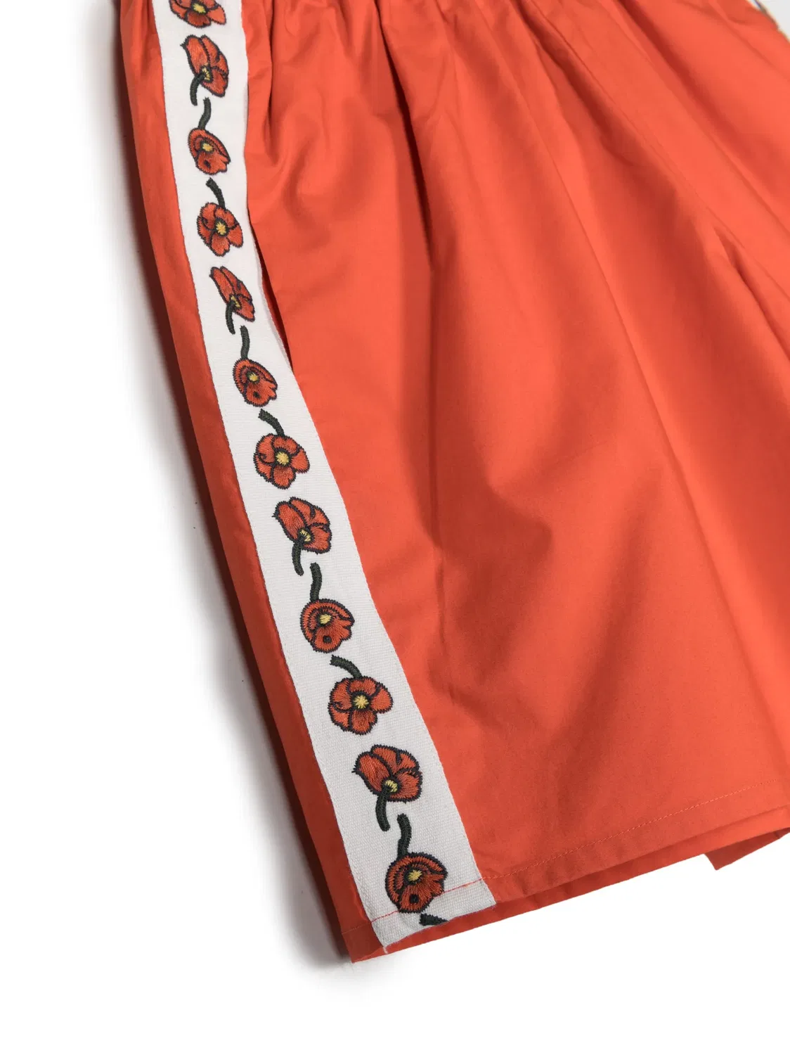 Шорты с цветочным принтом Kenzo, оранжевый — фото 3