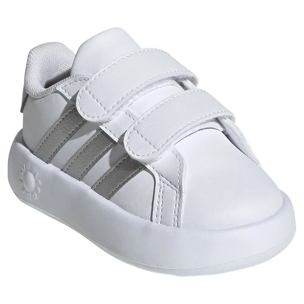 Кроссовки Grand Court 20 CF Adidas, белый — фото 4